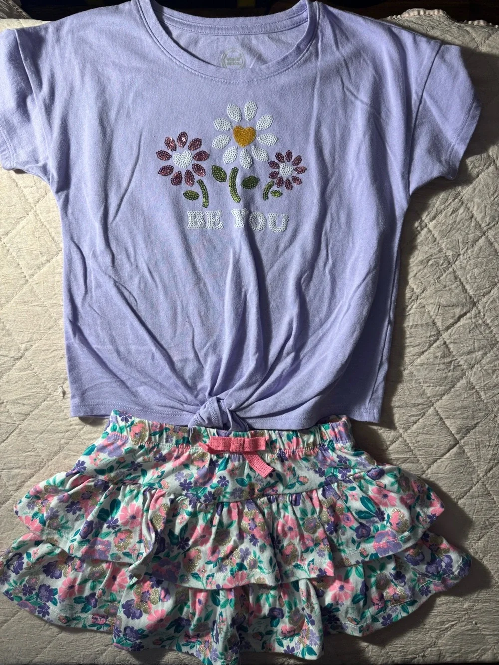 Girls Mixed Tops & Bottoms Lot - Back to School Ready